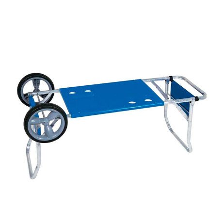 Carrito de Playa Aluminio MOR Azul Carrito de Playa Aluminio MOR Azul