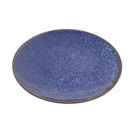 Plato llano de ceramica con color Plato llano de ceramica con color