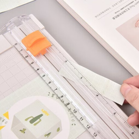 Guillotina para papel 23x13cm Blanco