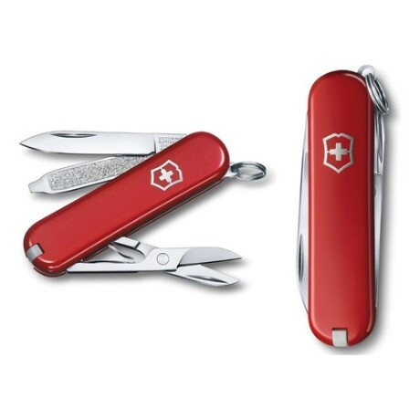 Navaja Suiza Victorinox Classic SD 7 funciones Rojo