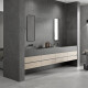PORCELANATO STORM 60X60 MATE GRIS RECTIFICADO PIEDRA GAMAS DE GRIS