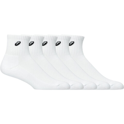 Middle Socks 5P - Unisex Brilliant White
