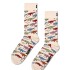 Happy Socks Medias - Beige Crocodile Happy Socks Medias - Beige Crocodile