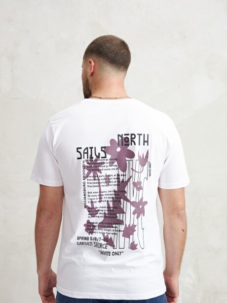 REMERA GARDEN BLANCO