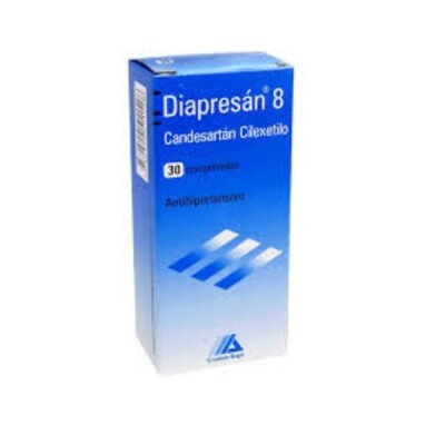 Diapresan 8 Mg. 30 Comp. Diapresan 8 Mg. 30 Comp.