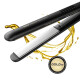 Plancha De Pelo Gama Italy CP14 Led Dual Plate Gold Argán Profesional Bivolt Plancha De Pelo Gama Italy CP14 Led Dual Plate Gold Argán Profesional Bivolt