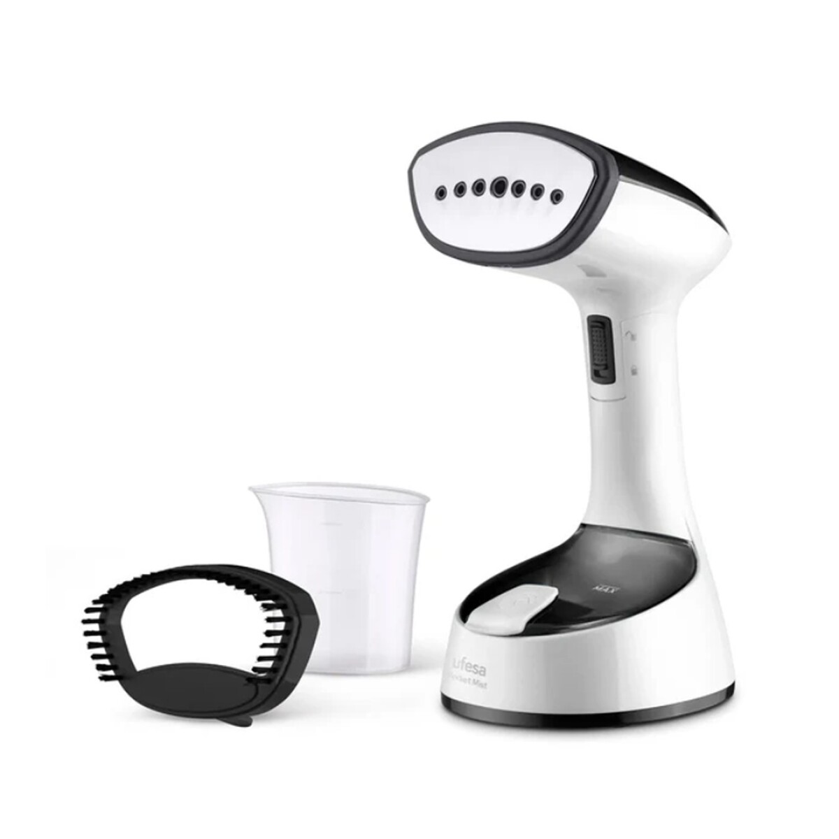 PLANCHA A VAPOR UFESA VERTICAL BLACK MIST - BLANCO-NEGRO 