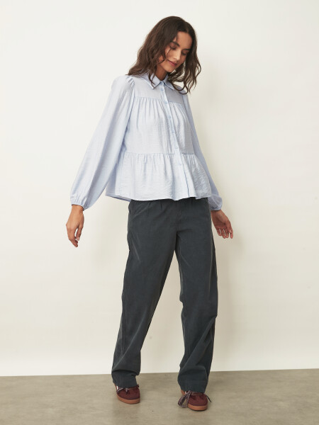 CAMISA FRELI CELESTE
