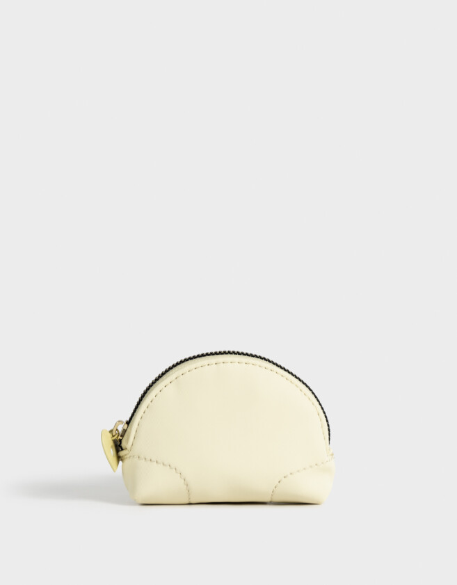 Monederos Sport Monedero Corazón - Amarillo Claro