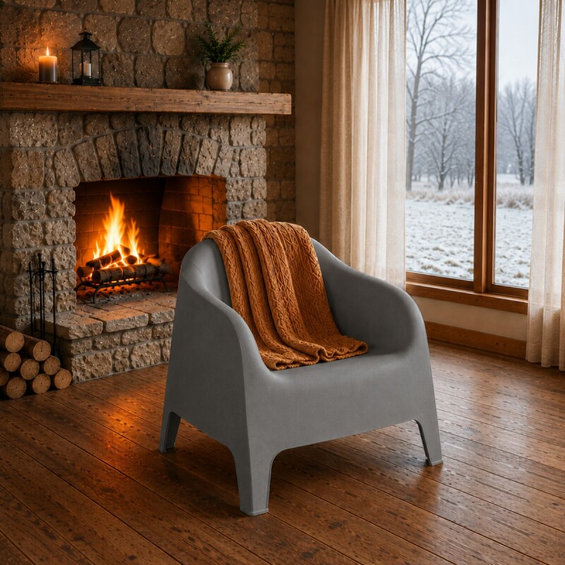 Set x2 Sillón Skarpo GRIS