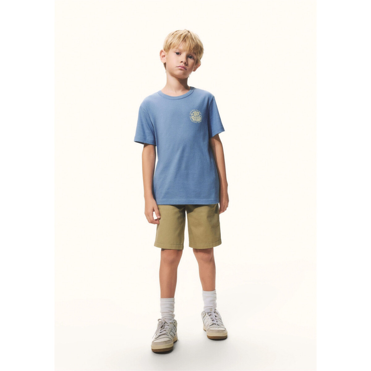 CAMISETA MM MASC - AZUL MEDIO 