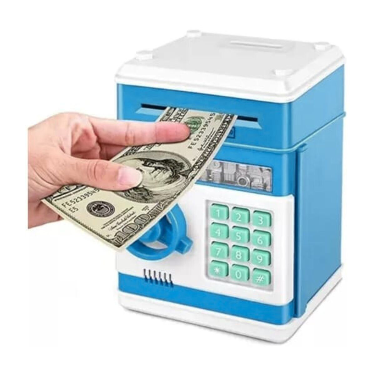 Alcancia Caja Fuerte - Turquesa 