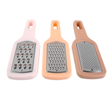 RALLADOR X3PCS METAL Y PLASTICO C/MANGO BLISTER RALLADOR X3PCS METAL Y PLASTICO C/MANGO BLISTER