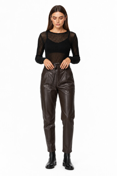 Pantalon Zayd Chocolate