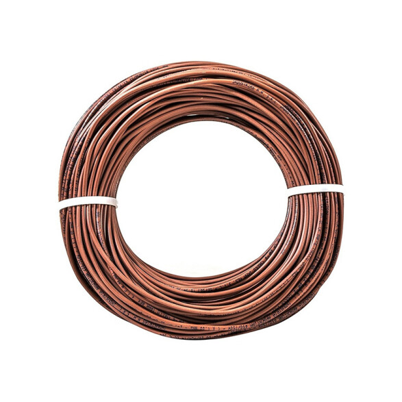 Cable de cobre marrón 10mm² - Rollo de 30 mt. N03059R30