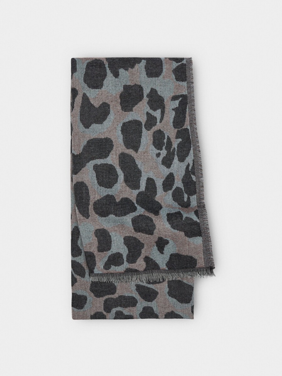 Pañuelo Estampado Animal - multicolor 