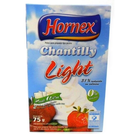 CHANTILLY LIGHT HORNEX 75 GR CHANTILLY LIGHT HORNEX 75 GR