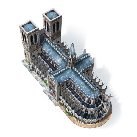Puzzle 3D Maqueta de Catedral Notre Dame de Paris 830 Pzas Multicolor