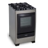 Cocina Supergas James C700 Inox Mesada Vidrio 4 H. Gris Cocina Supergas James C700 Inox Mesada Vidrio 4 H. Gris