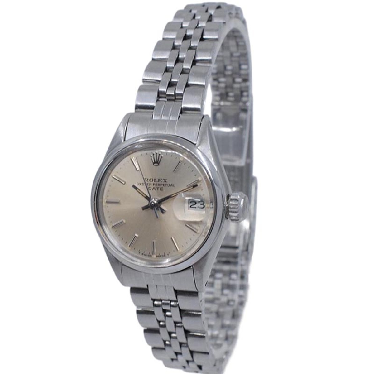 Rolex date dama 6516 acero inoxidable 25 mm año 1970 