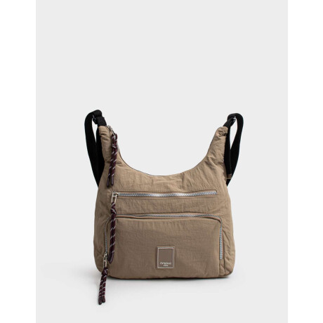 Cartera Saca Marron Beige