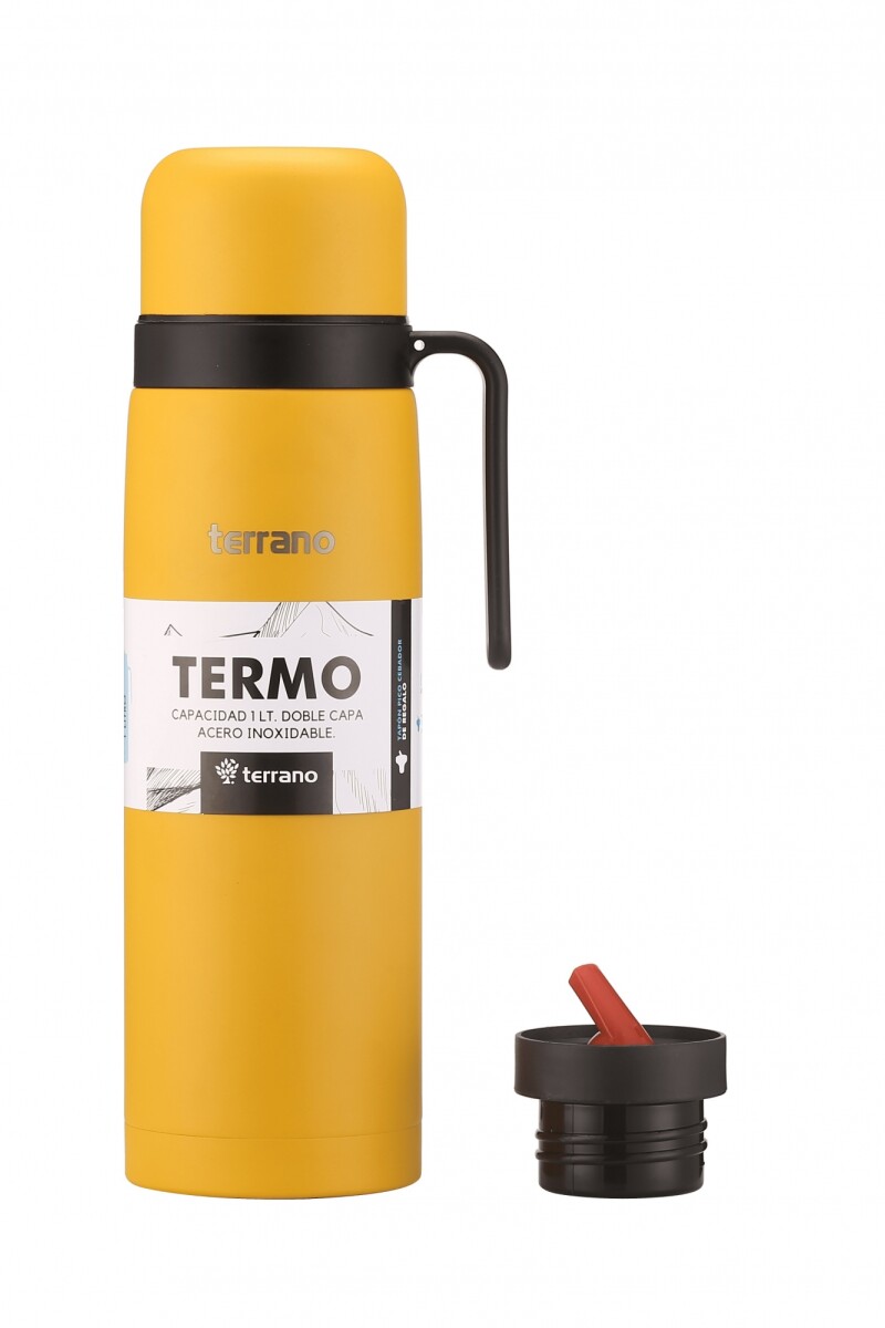 TERMO TERRANO MANIJA RIGIDA AMARILLO