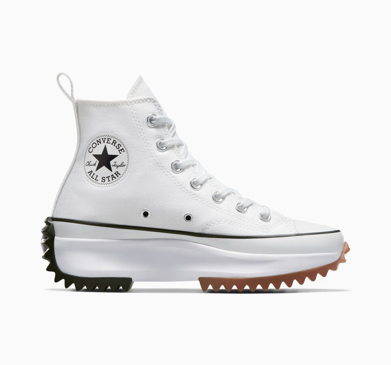RUN STAR HIKE HI WHITE / BLACK / GUM - WHITE / BLACK / GUM 