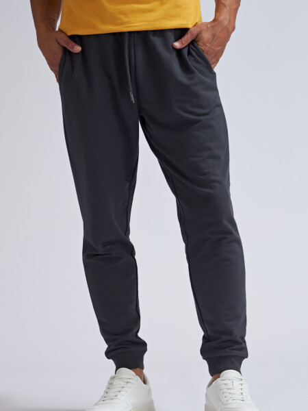 Pantalón deportivo Básico Gris Oscuro