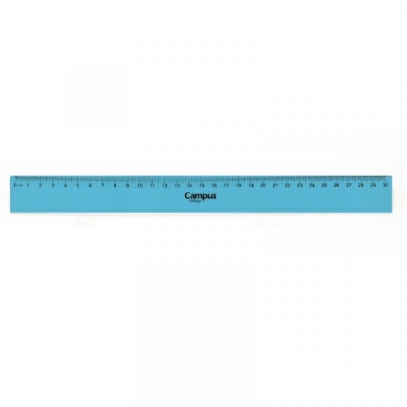 Juego De Geometría Irrompible Campus University Color Azul Traslúcido 30 Cm #JUEGO DE GEOMETRÍA IRROMPIBLE CAMPUS UNIVERSITY COLOR AZUL TRASLÚCIDO 30 CM