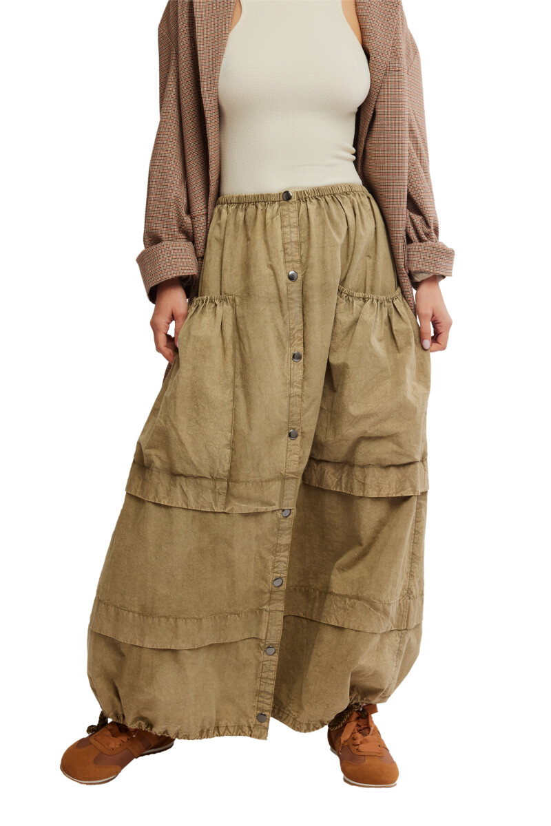 ELOISE MAXI SKIRT Army