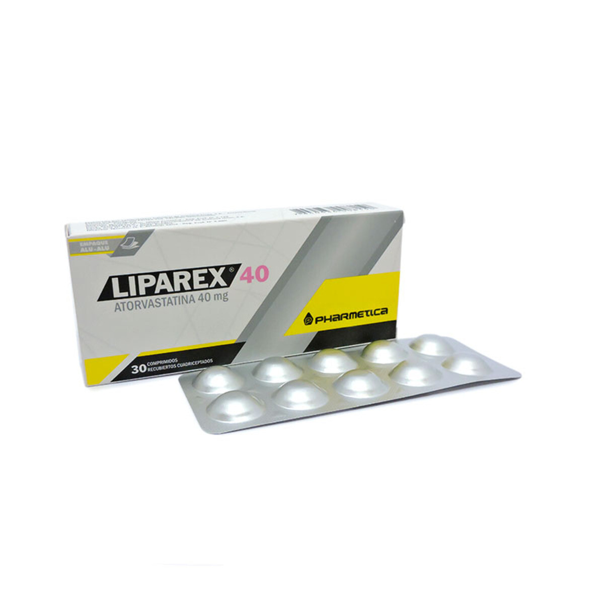 LIPAREX 40 MG. CJ X 30 COMPRIMIDOS 