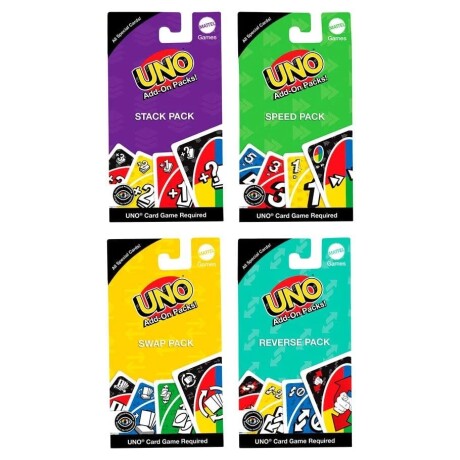 Juego de Cartas Uno Pack Extensión Complementaria CAMBIO