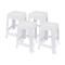 Set x4 Banquetas Bela Vista BLANCO