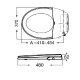 TAPA CON BIDET INCORP ATUEL BLANCO BRILLO POLIPROPILENO 000