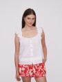 Blusa Bassil Blanco