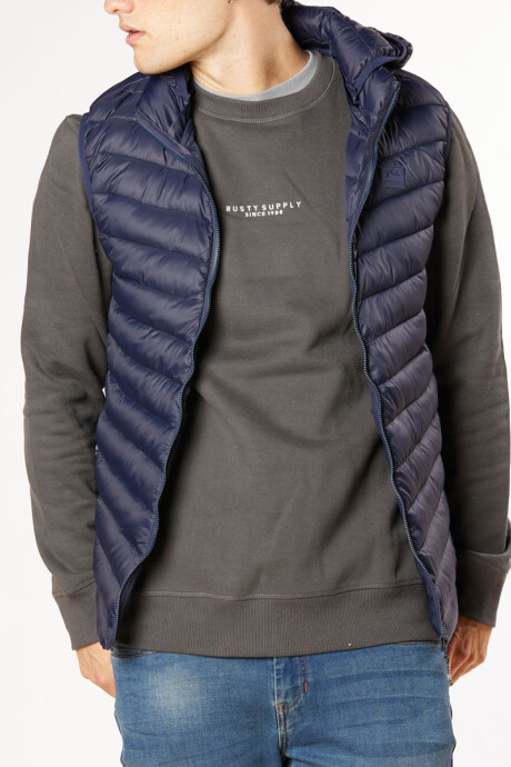 CHALECO RODEOW23 RUSTY Navy