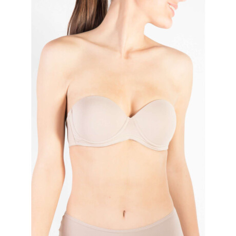 Soutien strapless sacks Marron