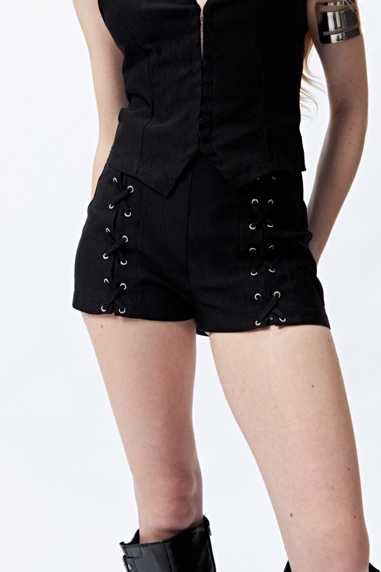 SHORT PLOY Negro