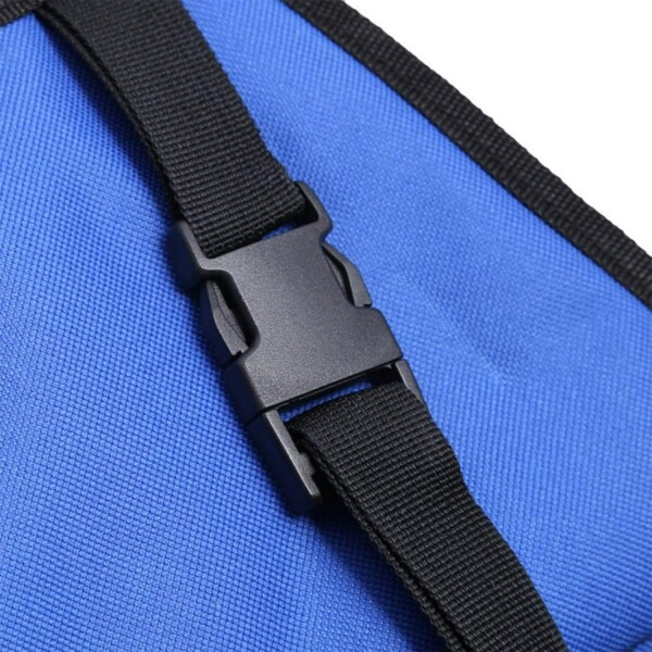 Bolso Transportador De Mascota Perro Gato Para Auto Viaje Variante Color Azul