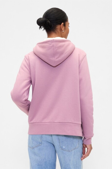 Canguro Con Corderito Logo Gap Mujer Wispy Mauve 902