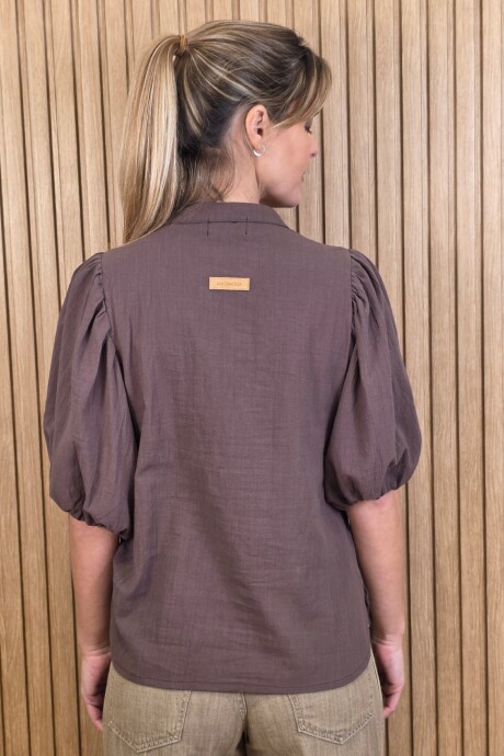 Camisa Danny Chocolate