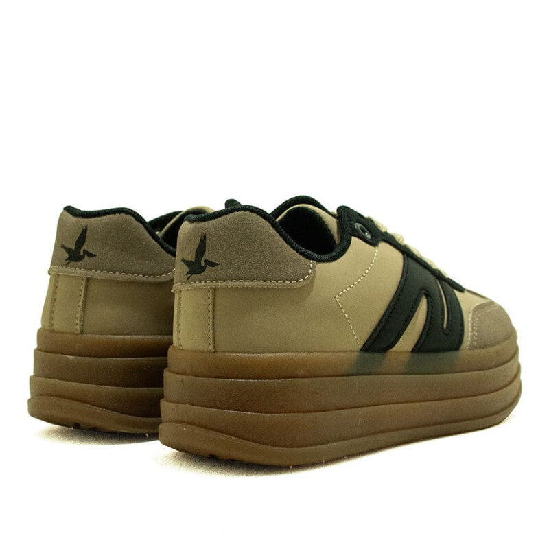Championes Santa Barbara Lush de Mujer Beige-negro