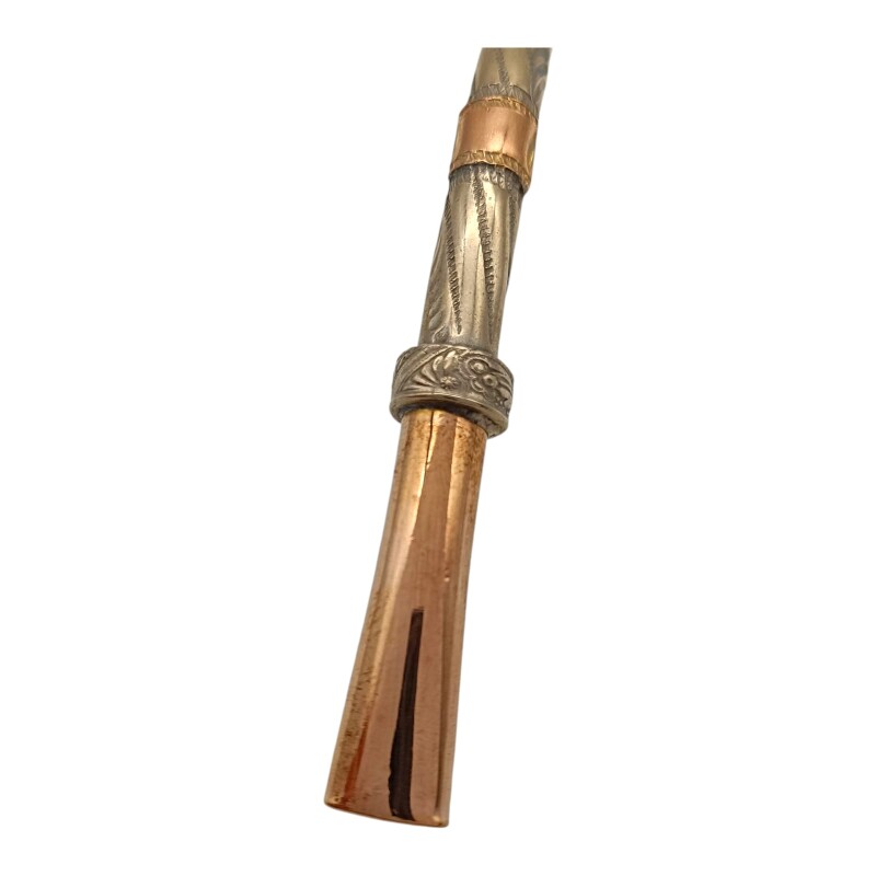 Bombilla criolla - PLATA Y ORO - 21 bmpo21po