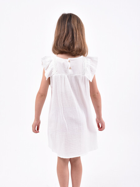 VESTIDO FELICITAT BLANCO