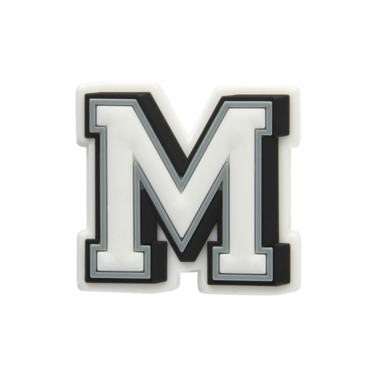 Jibbitz™ Charm Letter M - Multicolor 