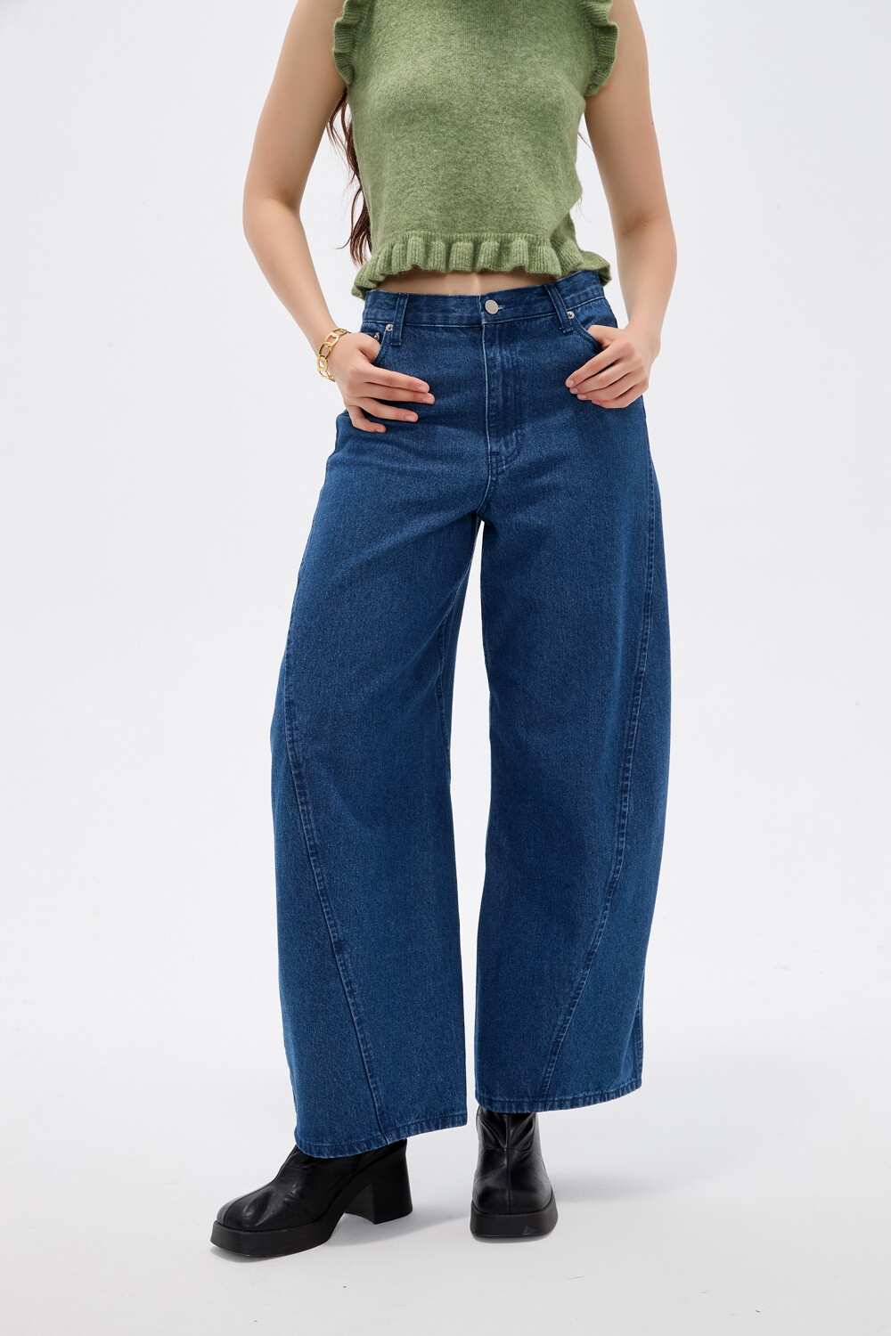 Pantalon Aussy Azul Medio