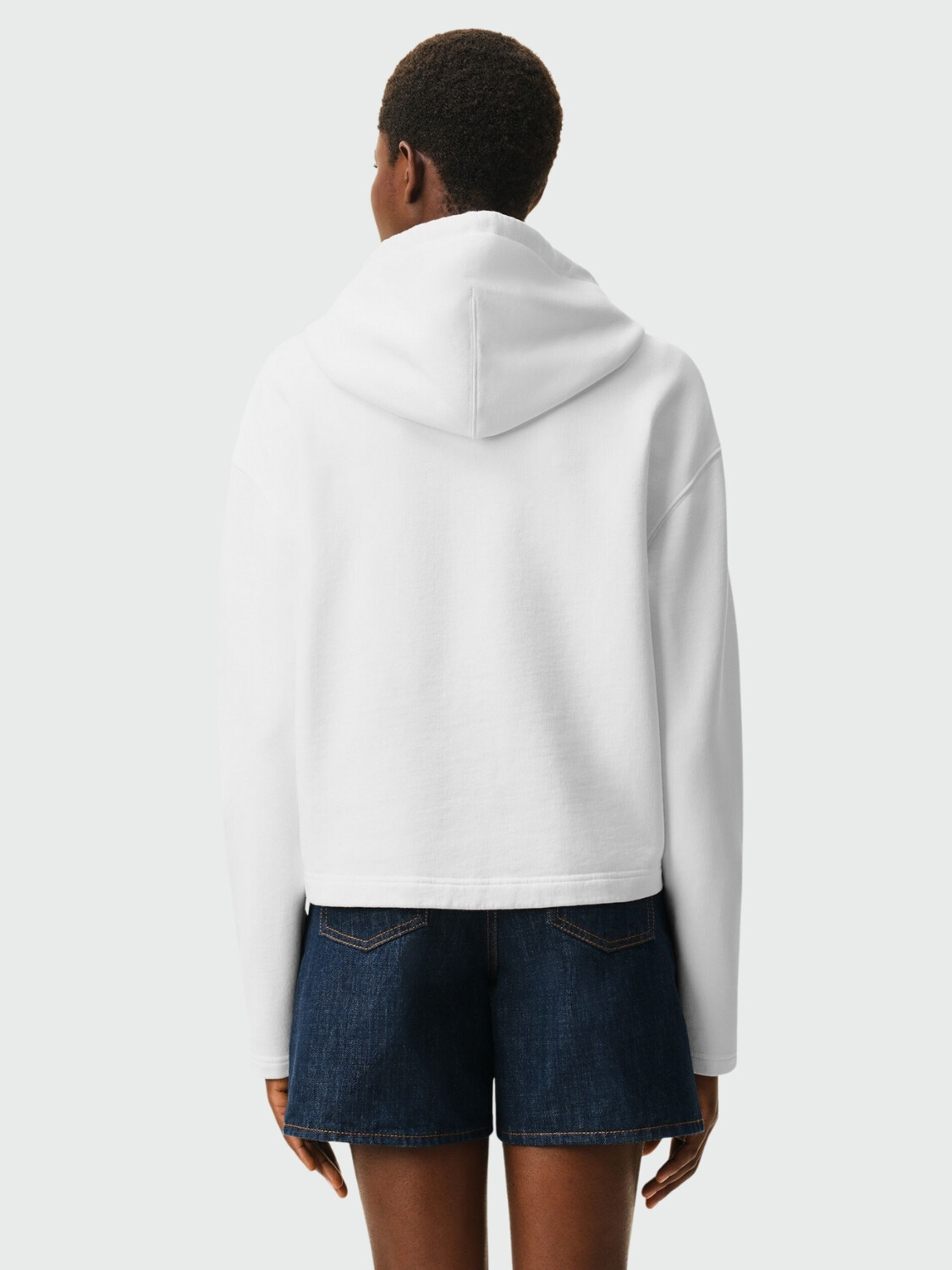 AMI PARIS - Buzo Ami de Cuore Algodón Blanco