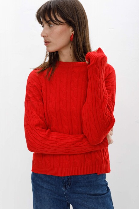Sweater Atlantis Rojo