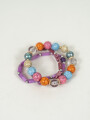 Pulsera Set X3 Piezas Estampado 1