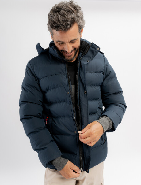 Campera Ravik capitoneada azul